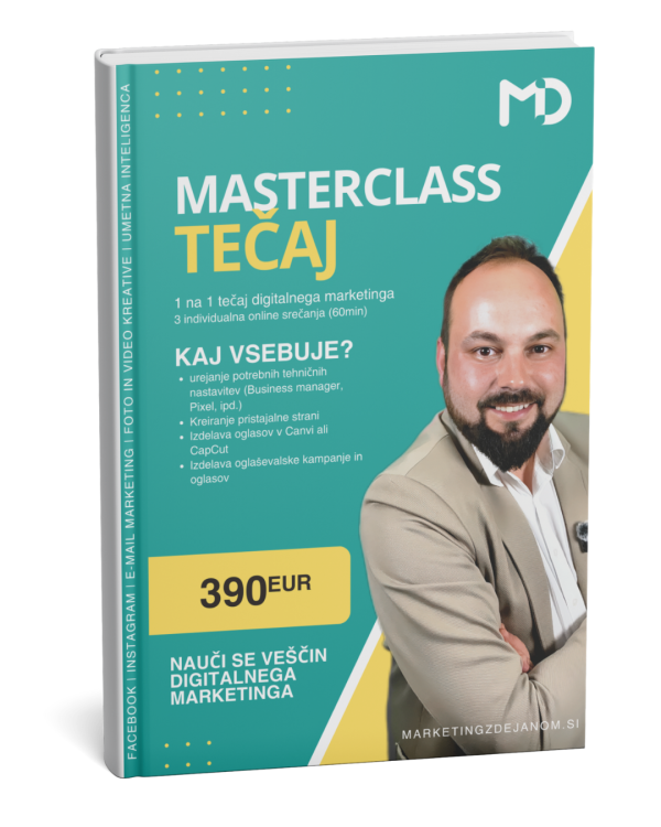 Rumeni Masterclass tečaj digitalnega marketinga
