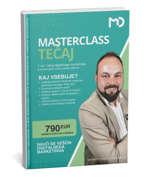 Zeleni Masterclass tečaj digitalnega marketinga